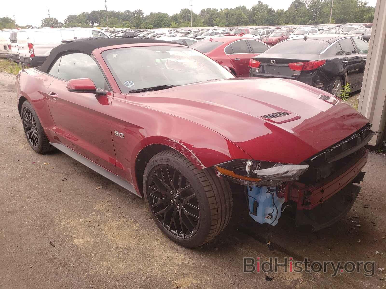 Photo 1FATP8FF2K5185313 - FORD MUSTANG 2019