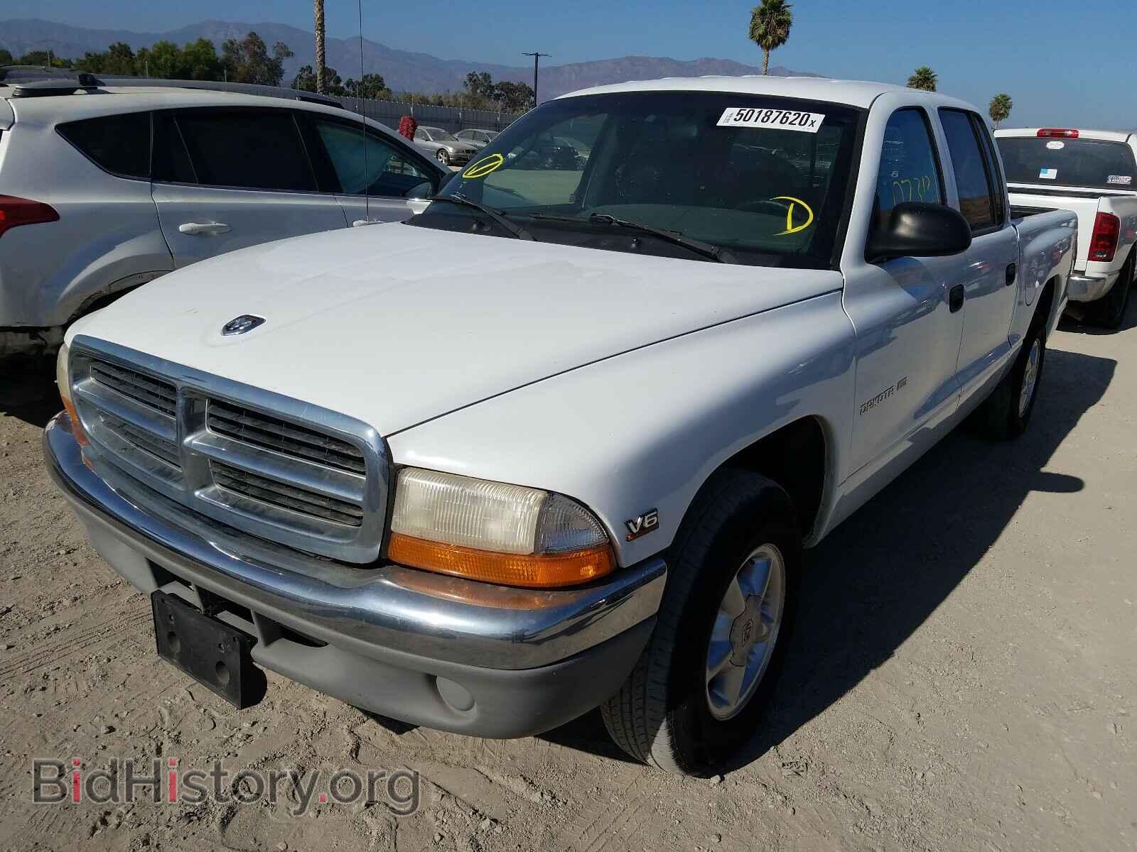 2000 DODGE DAKOTA - VIN: 1B7GL2AX4YS742687 - Фото 2