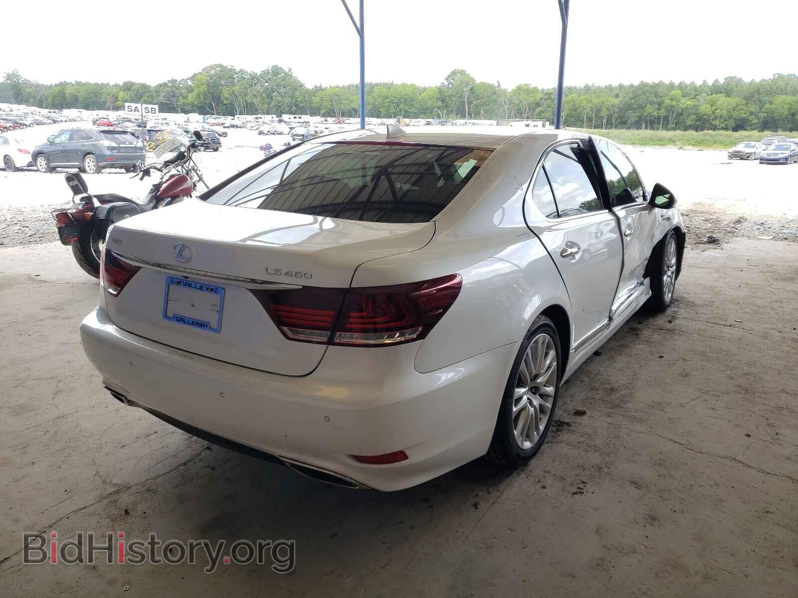 2015 LEXUS LS460 - VIN: JTHBL5EF5F5138041 - Фото 4