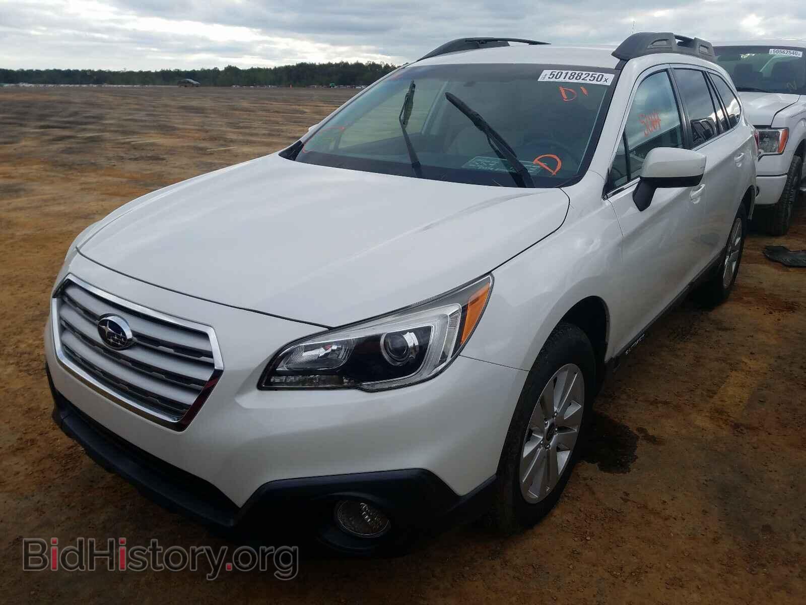 2016 SUBARU OUTBACK - VIN: 4S4BSBCC7G3329951 - Фото 2