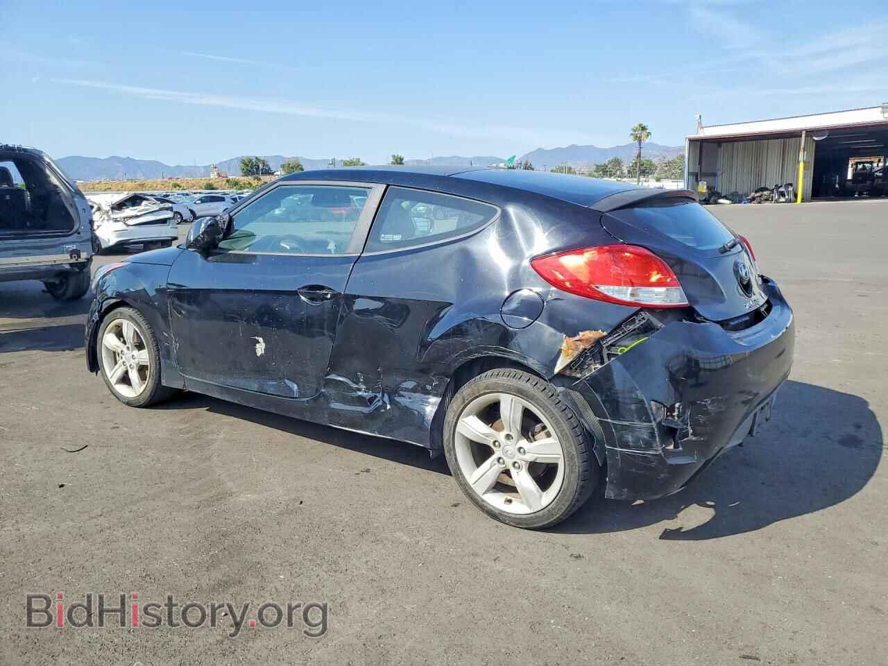2013 HYUNDAI VELOSTER - VIN: KMHTC6ADXDU088509 - Фото 2