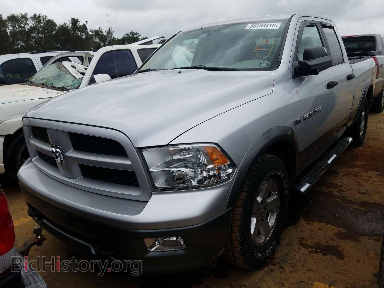 2011 DODGE RAM 1500 - VIN: 1D7RB1GT4BS697287 - Фото 2