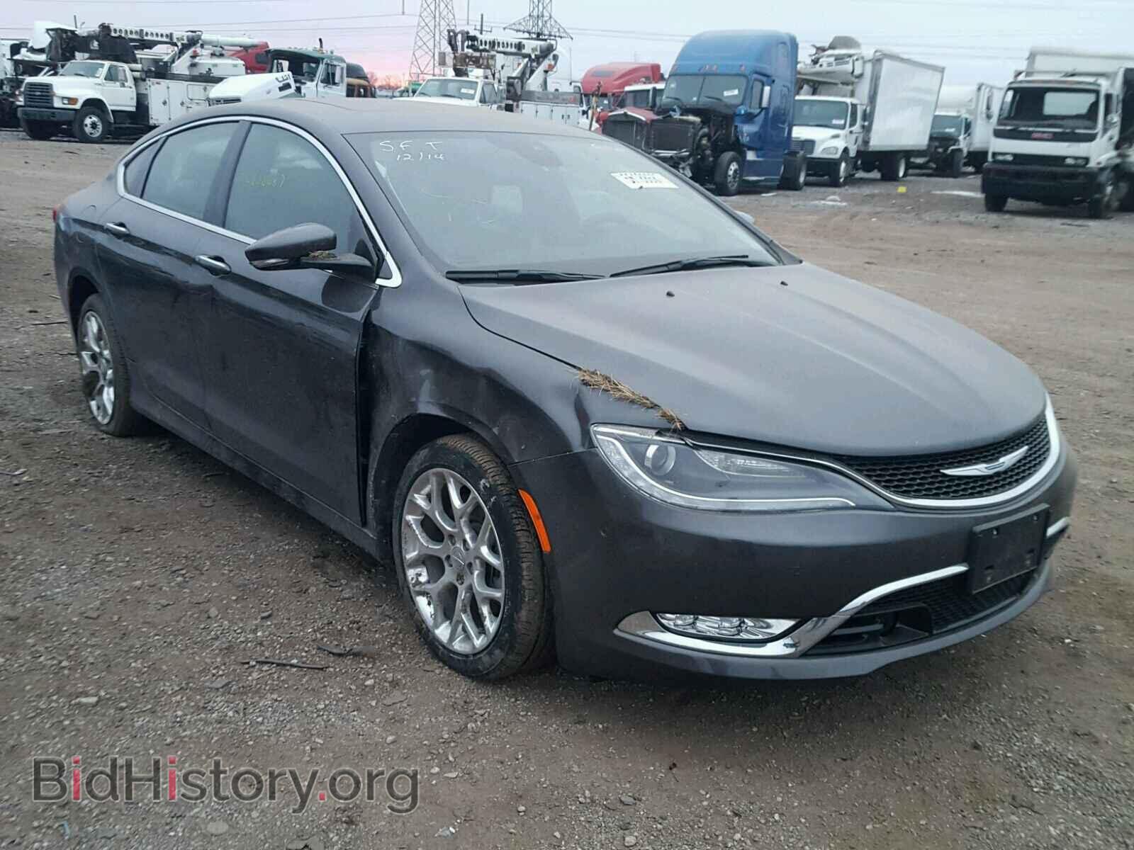 Фотография 1C3CCCEG3GN118282 - CHRYSLER 200 2016