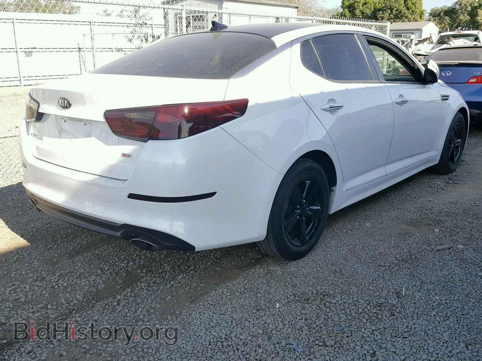 2014 KIA OPTIMA - VIN: 5XXGM4A73EG281481 - Фото 4