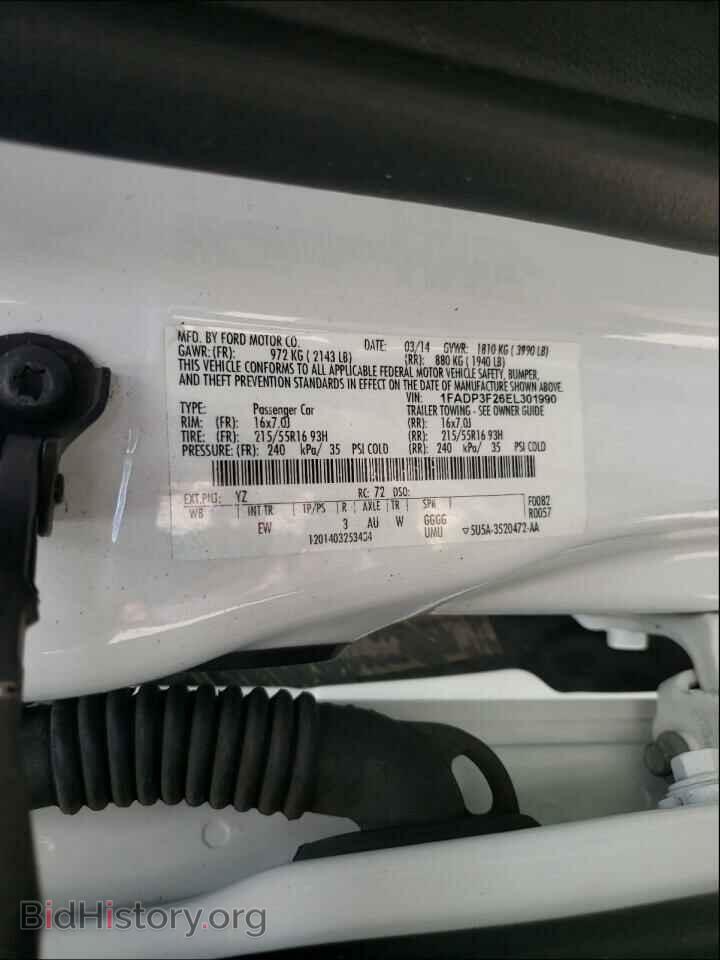 2014 FORD FOCUS - VIN: 1FADP3F26EL301990 - Photo 10
