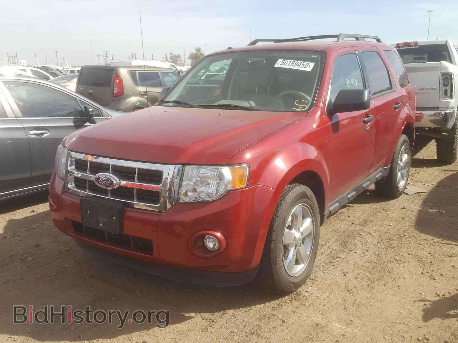 2011 FORD ESCAPE - VIN: 1FMCU9DG9BKA44093 - Фото 2