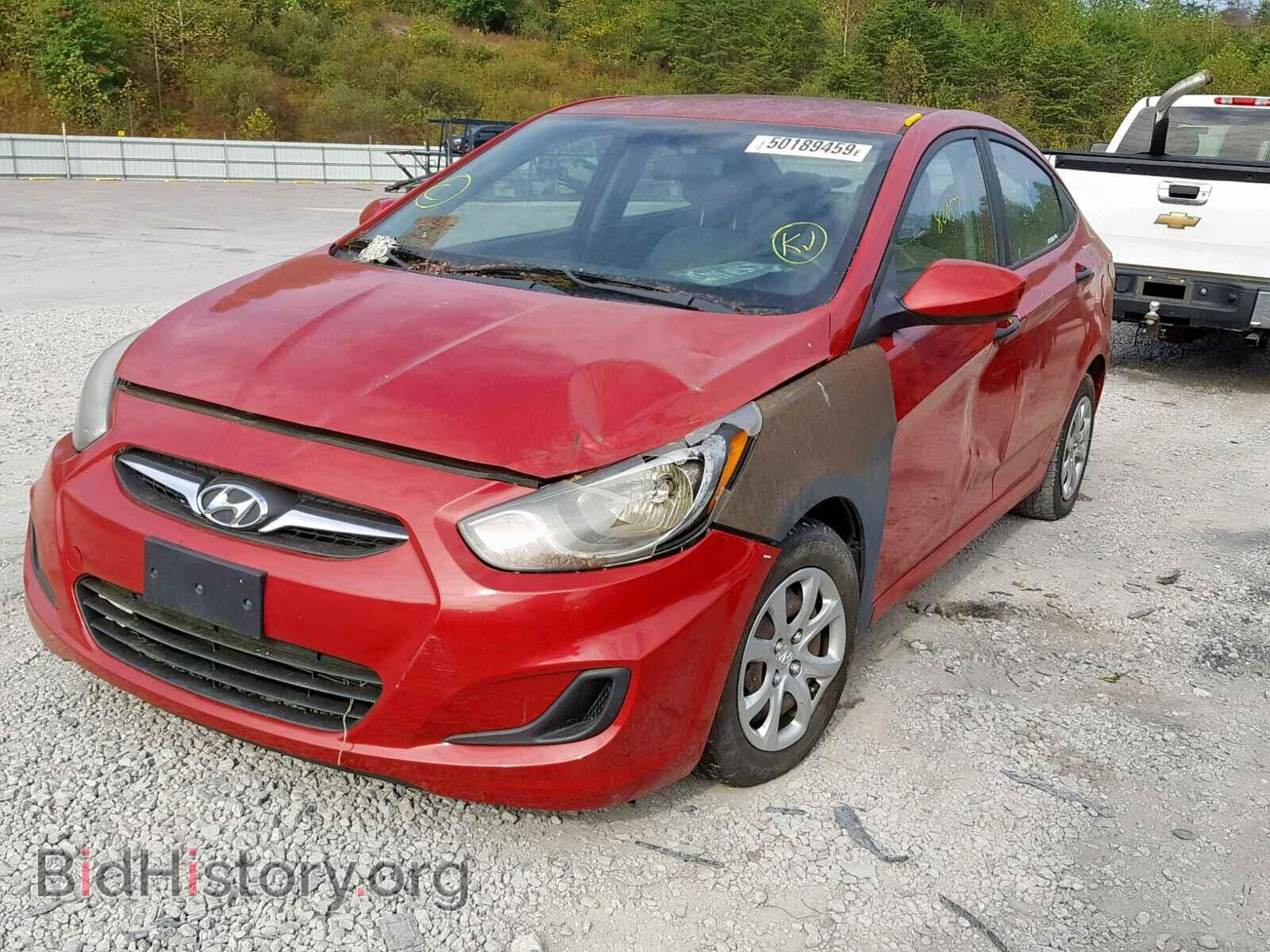 2012 HYUNDAI ACCENT - VIN: KMHCT4AE6CU087398 - Фото 2