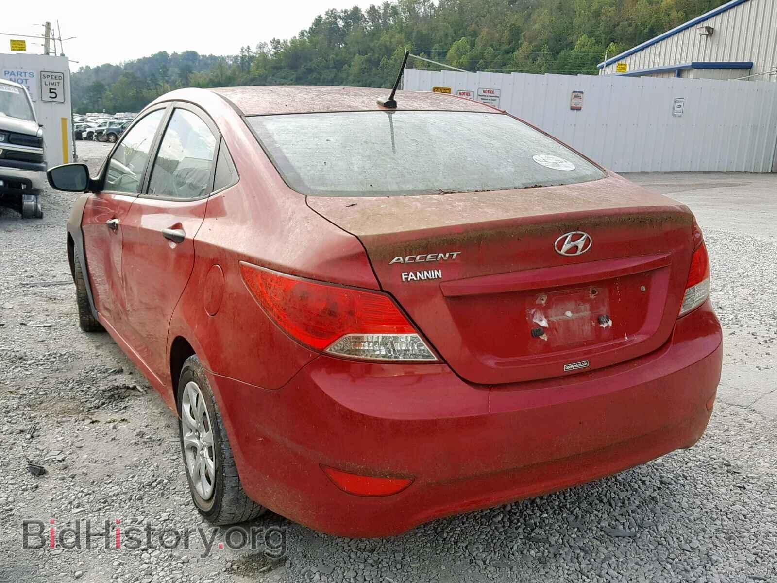 2012 HYUNDAI ACCENT - VIN: KMHCT4AE6CU087398 - Фото 3