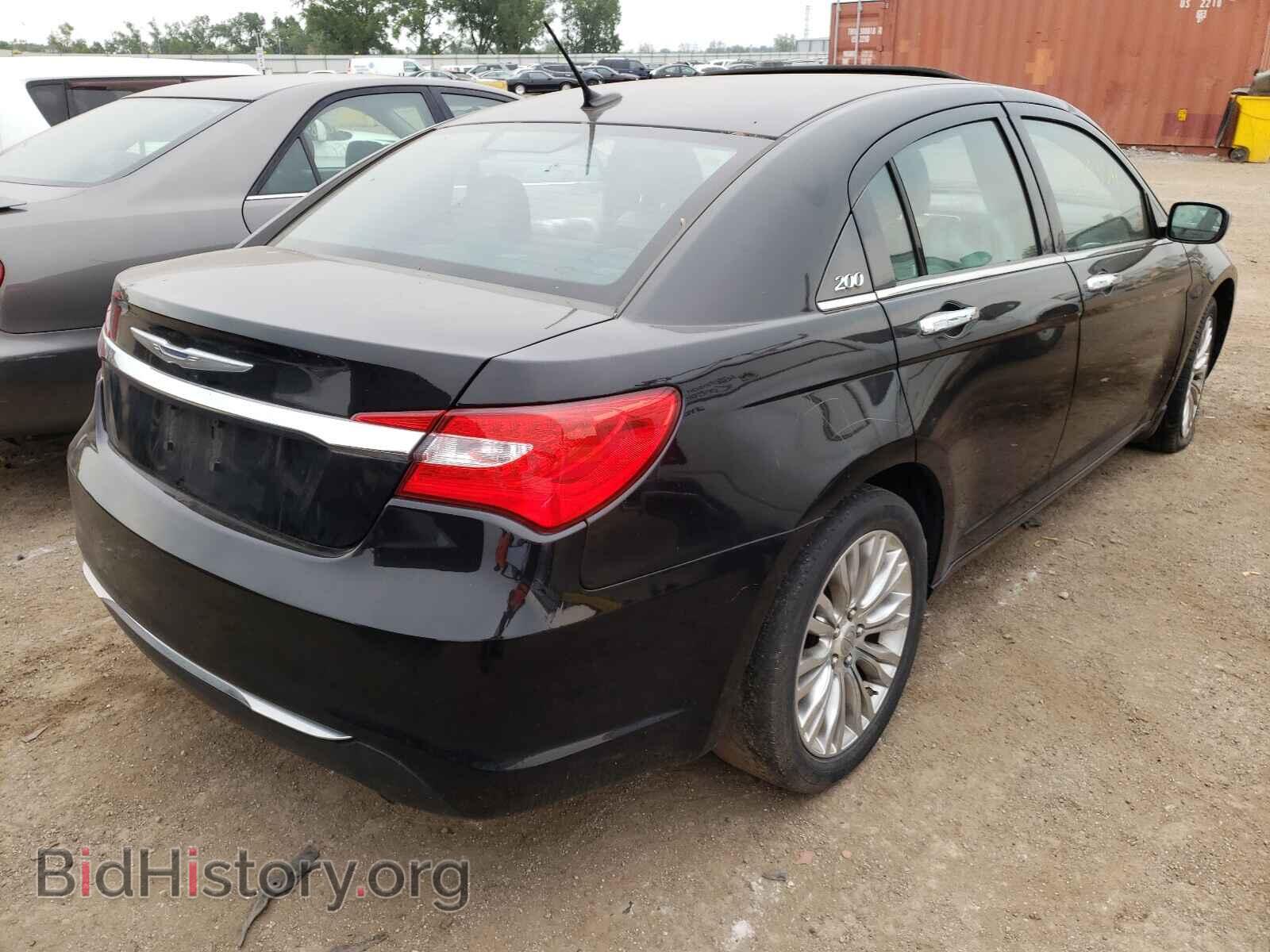 2012 CHRYSLER 200 - VIN: 1C3CCBCB7CN250893 - Фото 4
