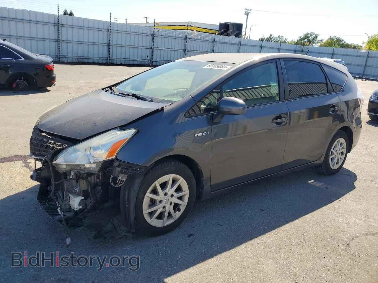 Photo JTDZN3EUXEJ009747 - TOYOTA PRIUS 2014