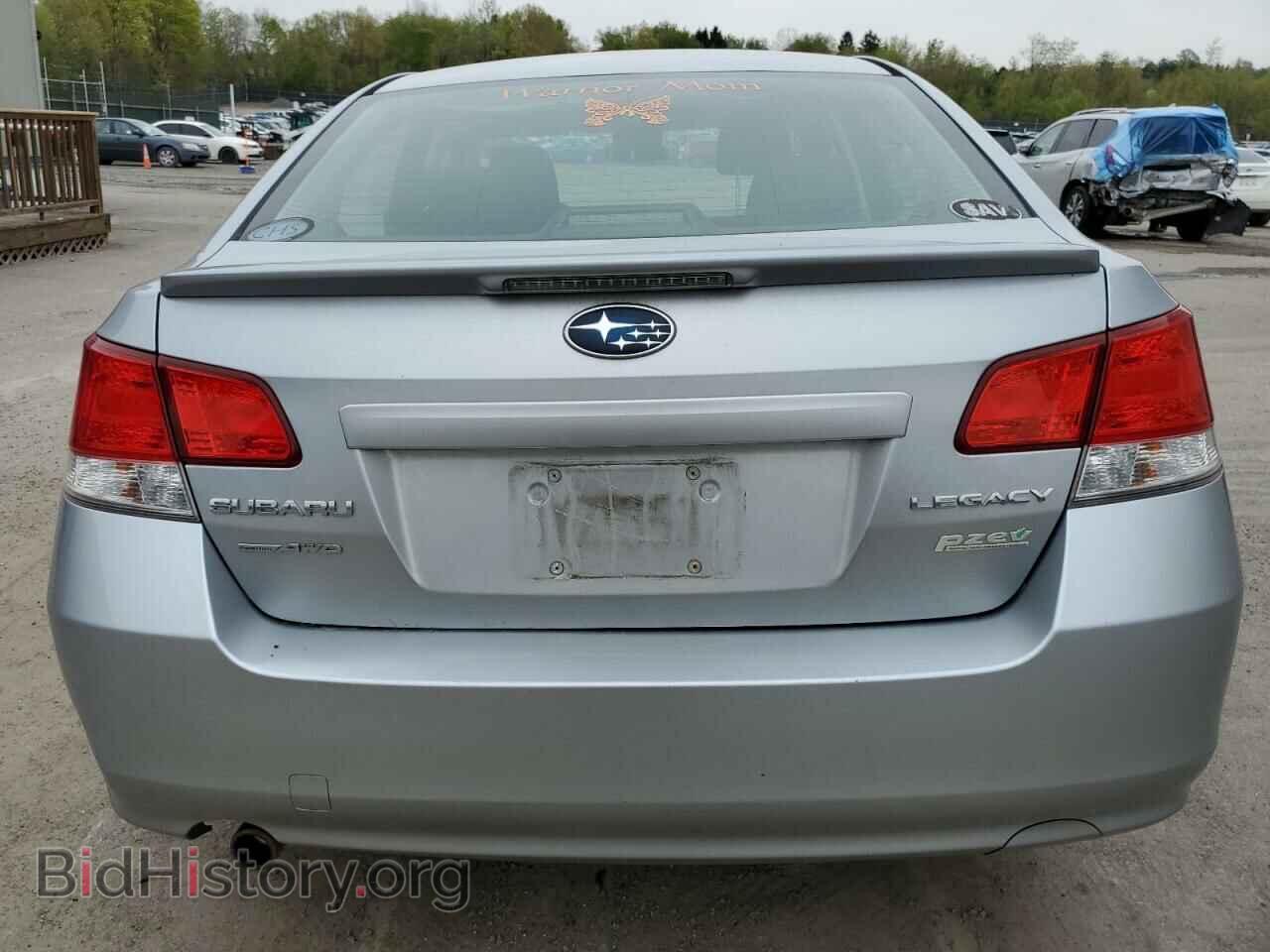 2012 SUBARU LEGACY - VIN: 4S3BMBA65C3038547 - Фото 6