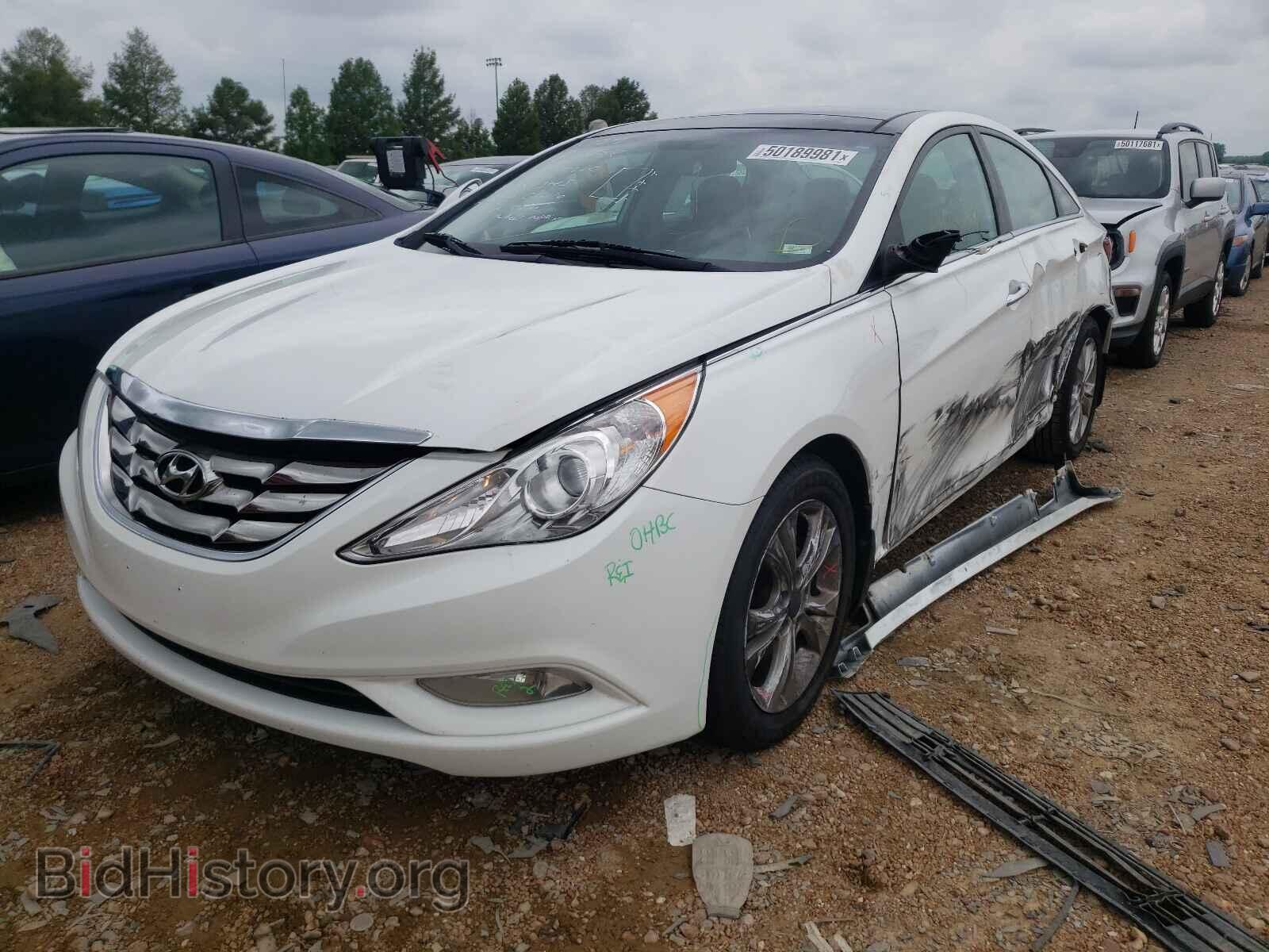 2013 HYUNDAI SONATA - VIN: 5NPEC4ACXDH706821 - Фото 2