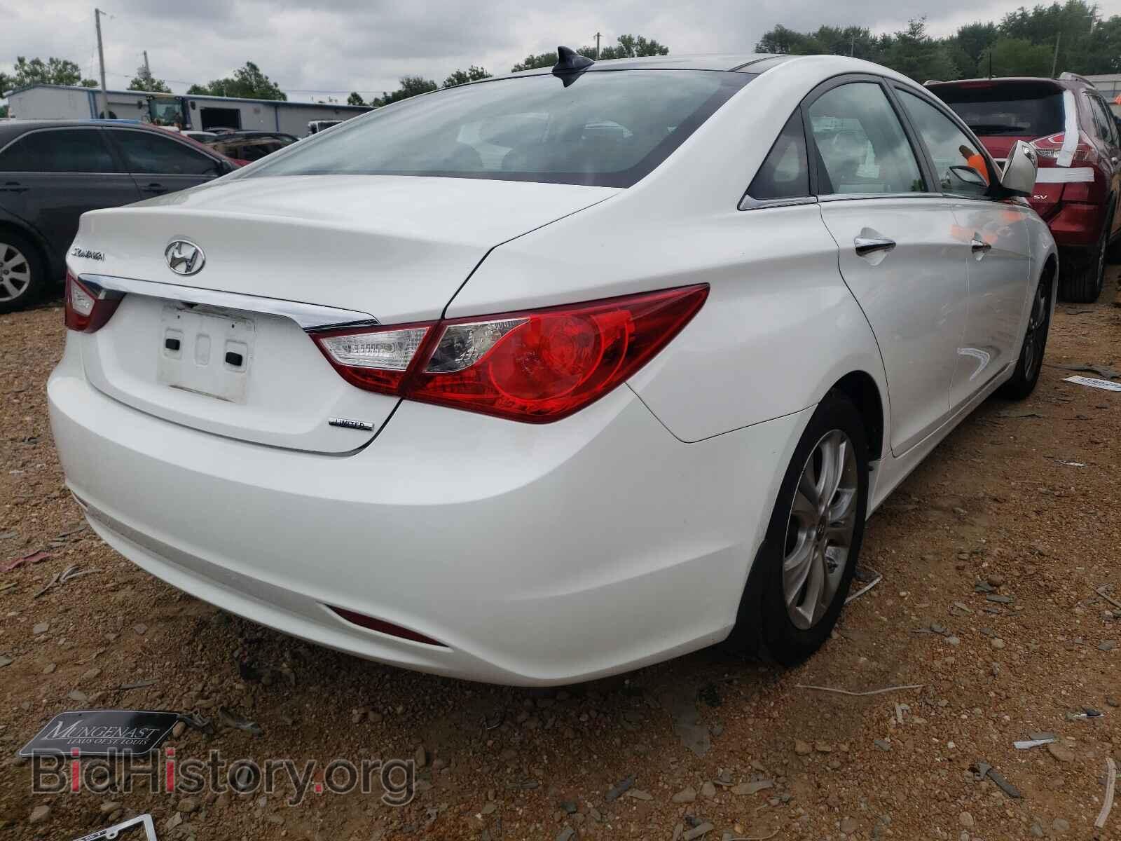 2013 HYUNDAI SONATA - VIN: 5NPEC4ACXDH706821 - Фото 4