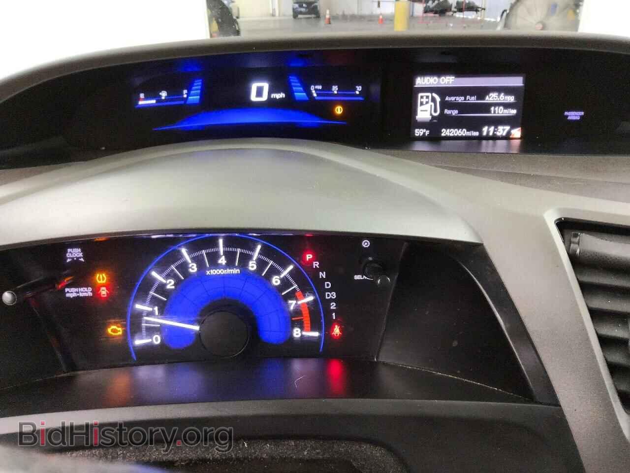 2012 HONDA CIVIC - VIN: 19XFB2F82CE306853 - Фото 9
