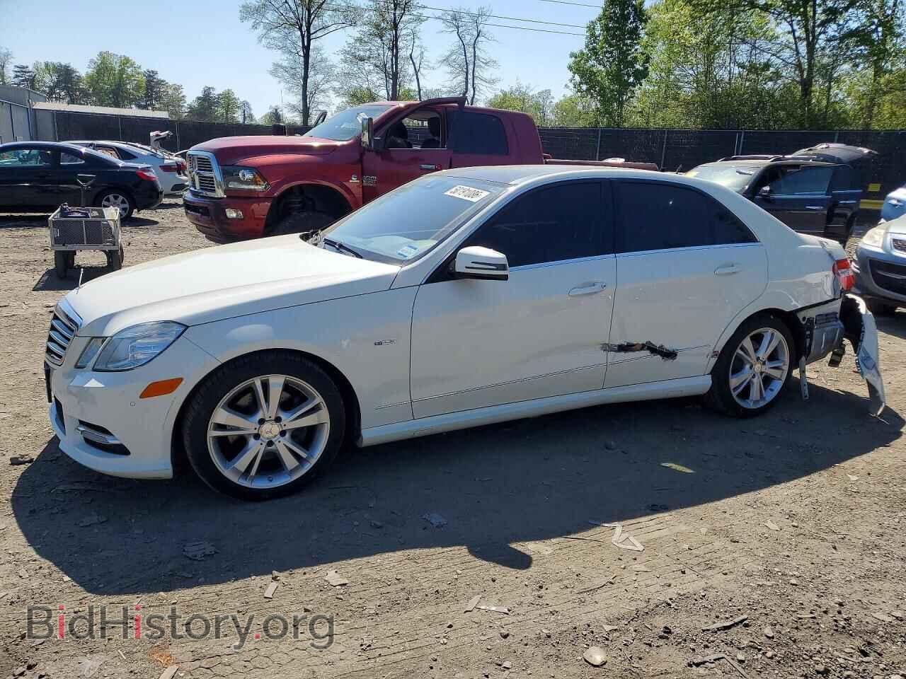 Photo WDDHF8JB9CA553489 - MERCEDES-BENZ E-CLASS 2012