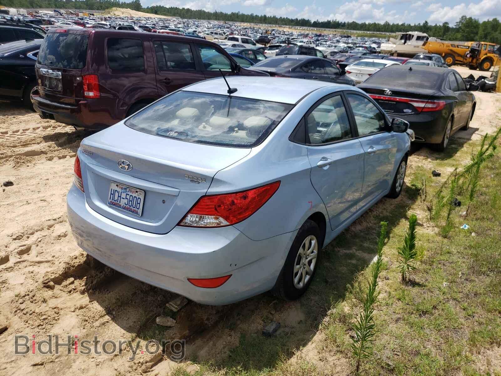 2014 HYUNDAI ACCENT - VIN: KMHCT4AE3EU726288 - Фото 4