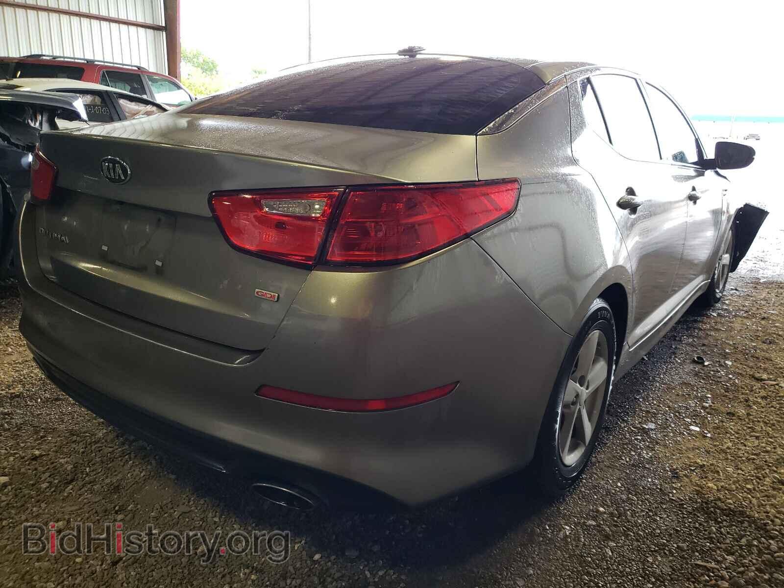 2015 KIA OPTIMA - VIN: 5XXGM4A73FG418761 - Фото 4