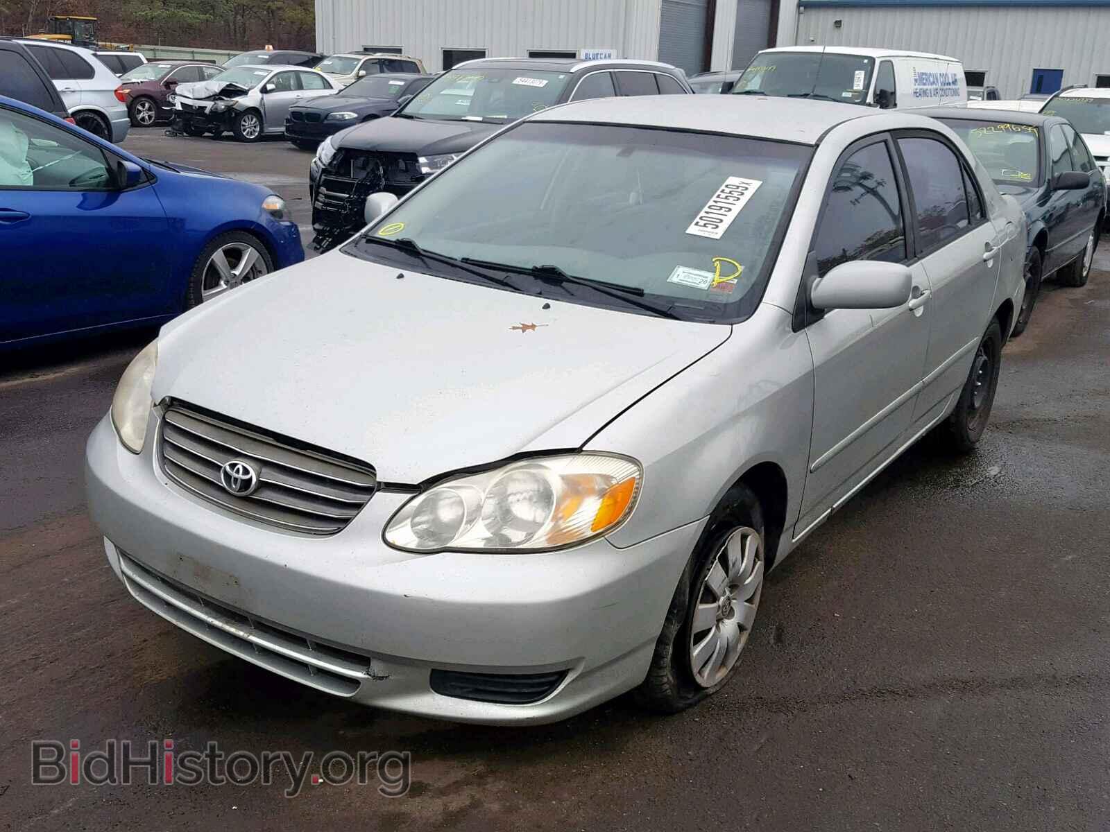 2003 TOYOTA COROLLA - VIN: 2T1BR32E53C155775 - Photo 2