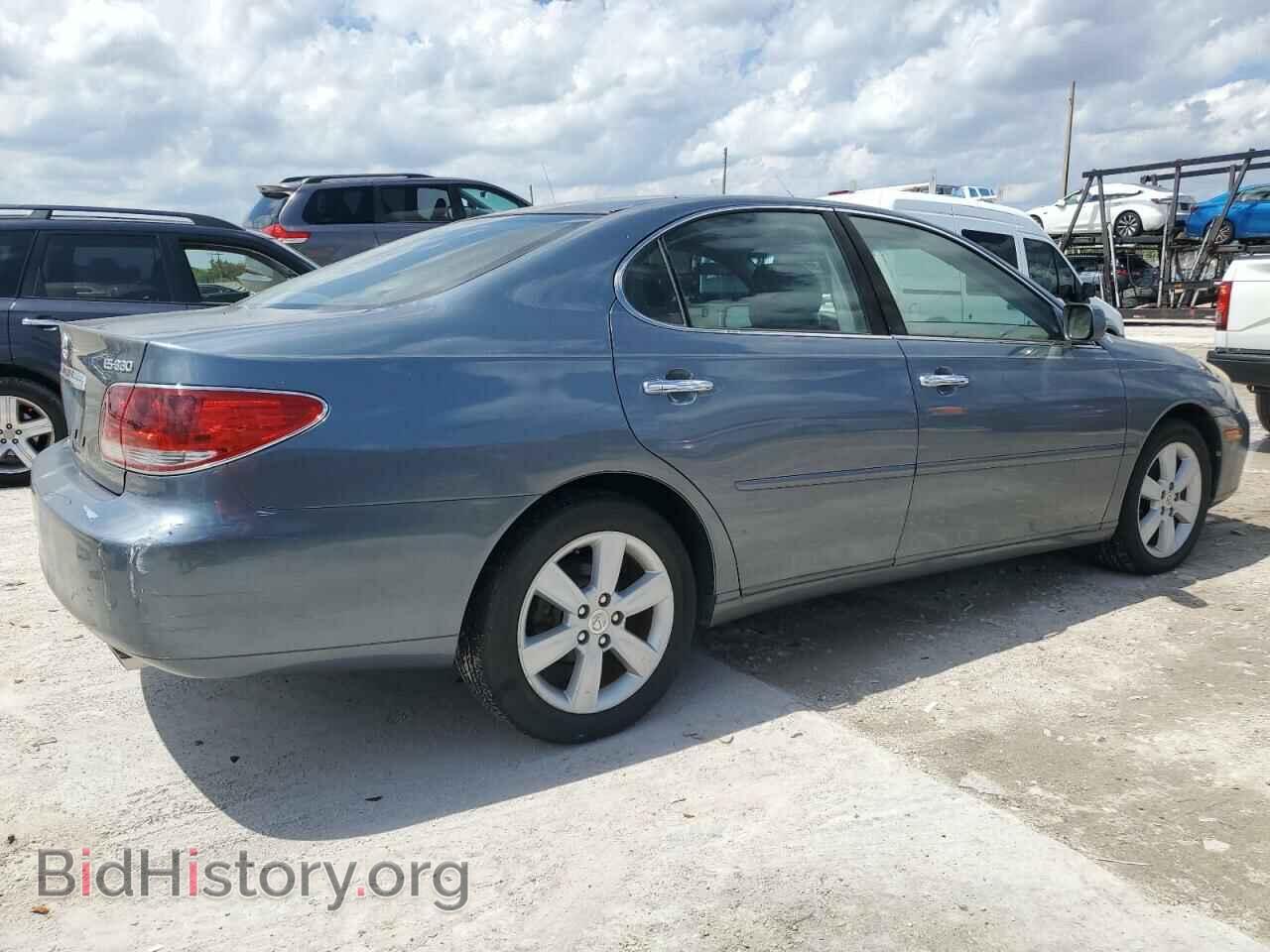 2005 LEXUS ES330 - VIN: JTHBA30GX55107747 - Фото 3