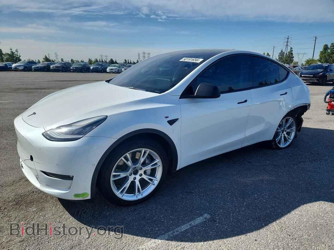 Photo 7SAYGDEE2NF323309 - TESLA MODEL Y 2022