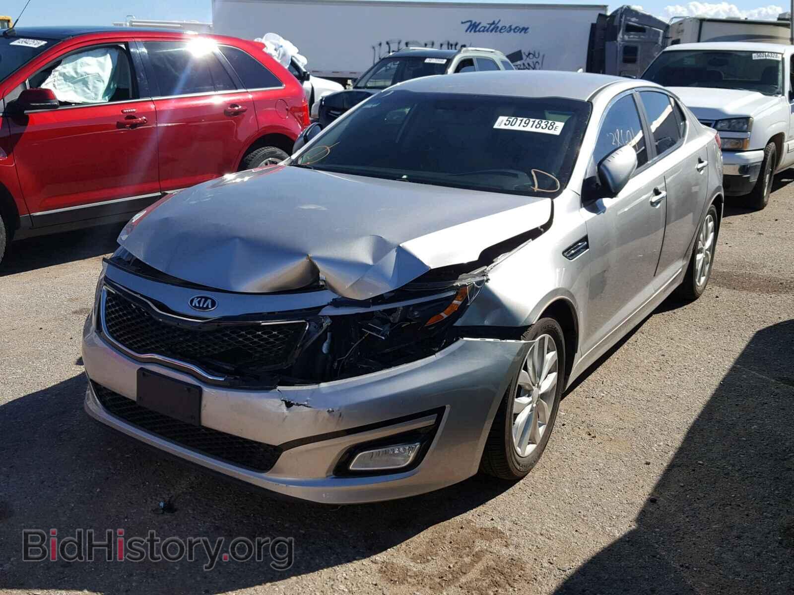 2014 KIA OPTIMA - VIN: 5XXGN4A76EG323221 - Фото 2