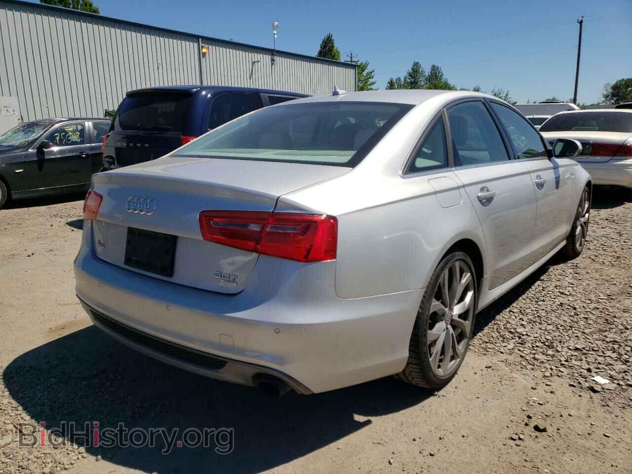 2012 AUDI A6 - VIN: WAUHGAFC2CN172962 - Фото 4