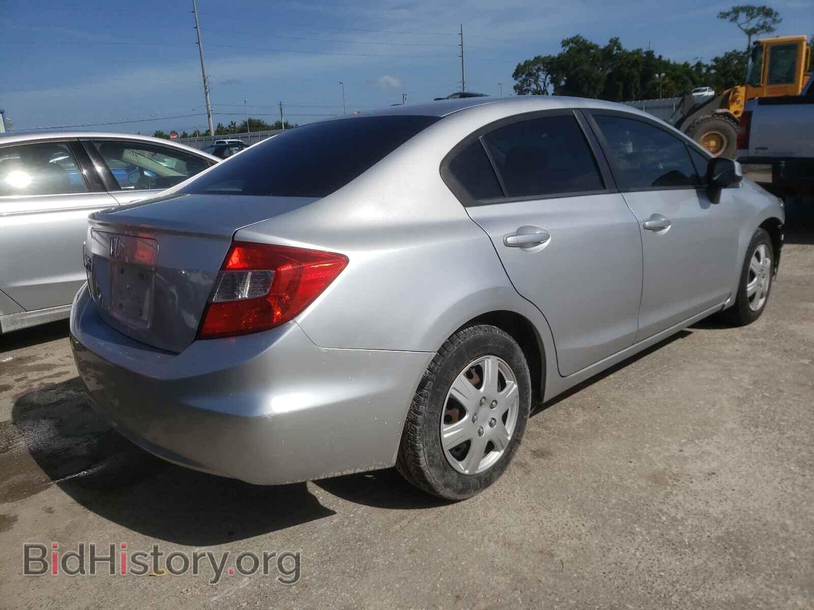 2012 HONDA CIVIC - VIN: 19XFB2F59CE340441 - Фото 4