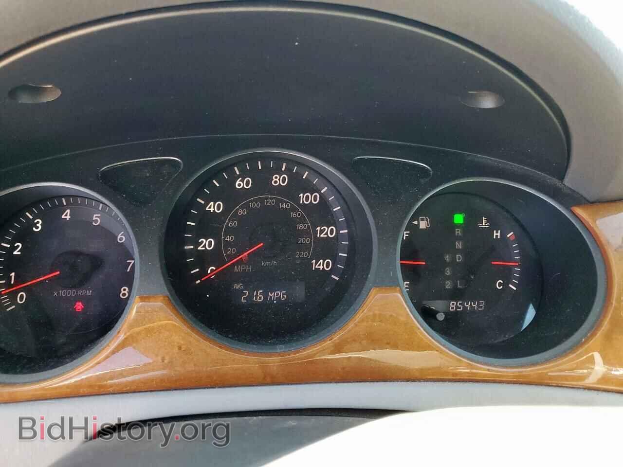 2005 LEXUS ES330 - VIN: JTHBA30G855116690 - Фото 9