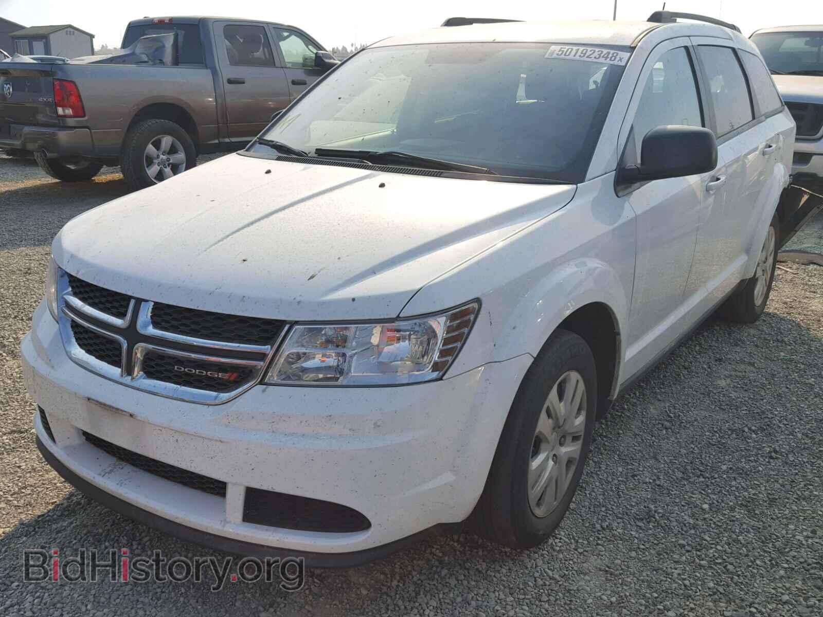 2017 DODGE JOURNEY SE - VIN: 3C4PDCABXHT507510 - Фото 2