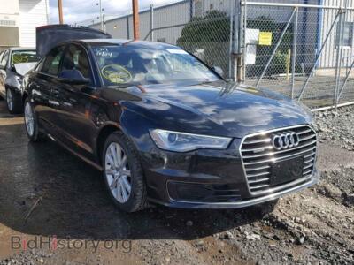 2016 Audi A6 A6 Premium, black — VIN WAUGFAFC9GN026028, Copart