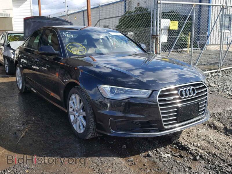 2016 Audi A6 A6 Premium (VIN WAUGFAFC9GN026028) — фото 1 из 10, Copart, повреждение: задняя часть