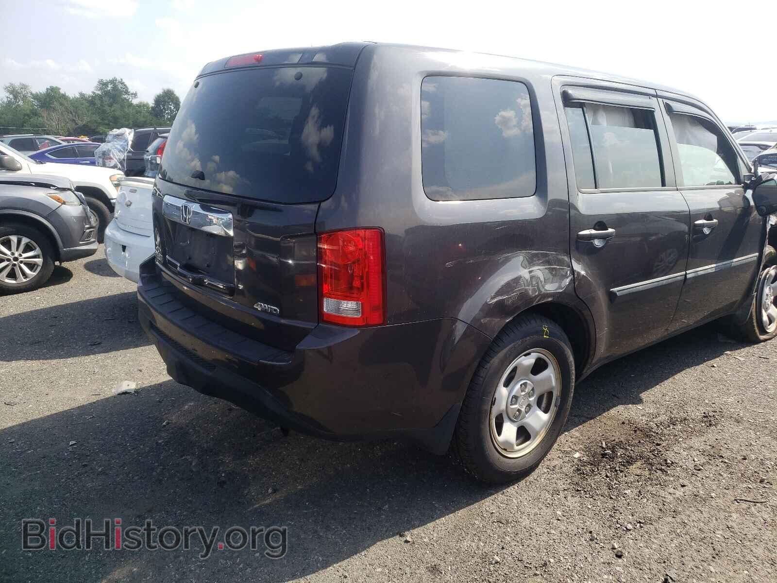 2012 HONDA PILOT - VIN: 5FNYF4H28CB041500 - Фото 4