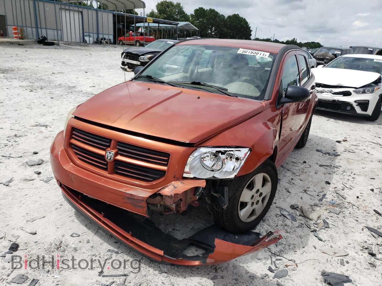 2007 DODGE CALIBER - VIN: 1B3HB28B37D243787 - Фото 2