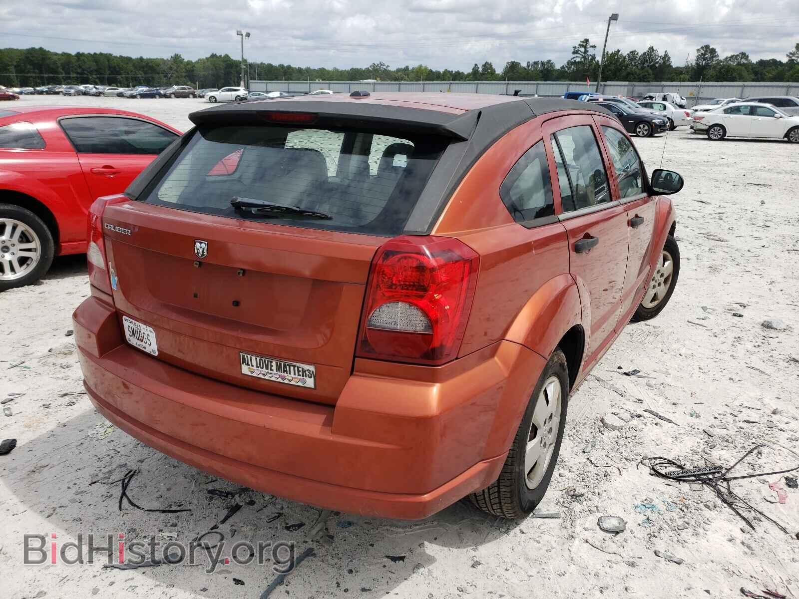2007 DODGE CALIBER - VIN: 1B3HB28B37D243787 - Фото 4