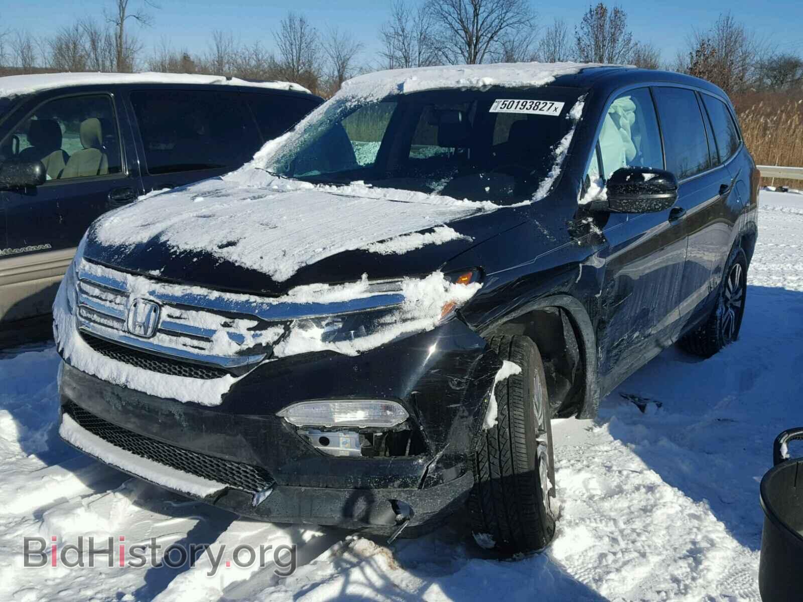 2016 HONDA PILOT - VIN: 5FNYF6H57GB105330 - Фото 2