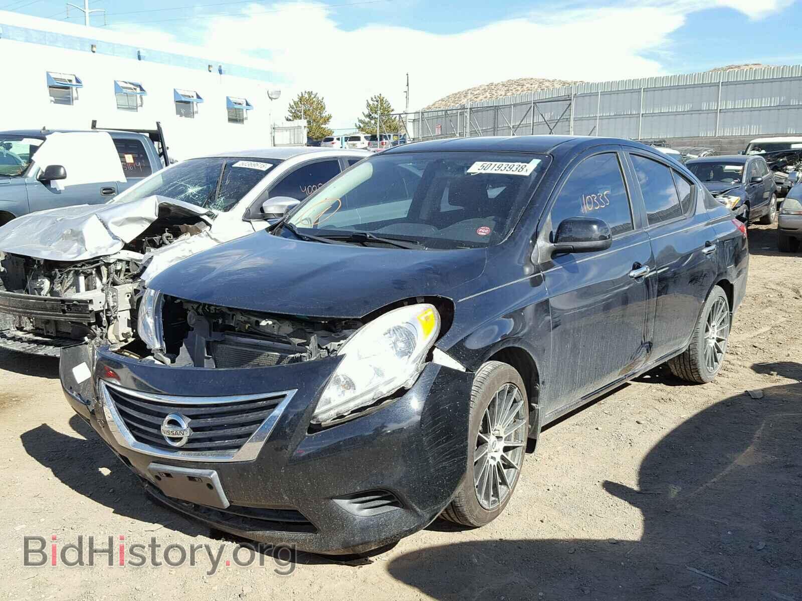 2013 NISSAN VERSA - VIN: 3N1CN7AP6DL848768 - Фото 2