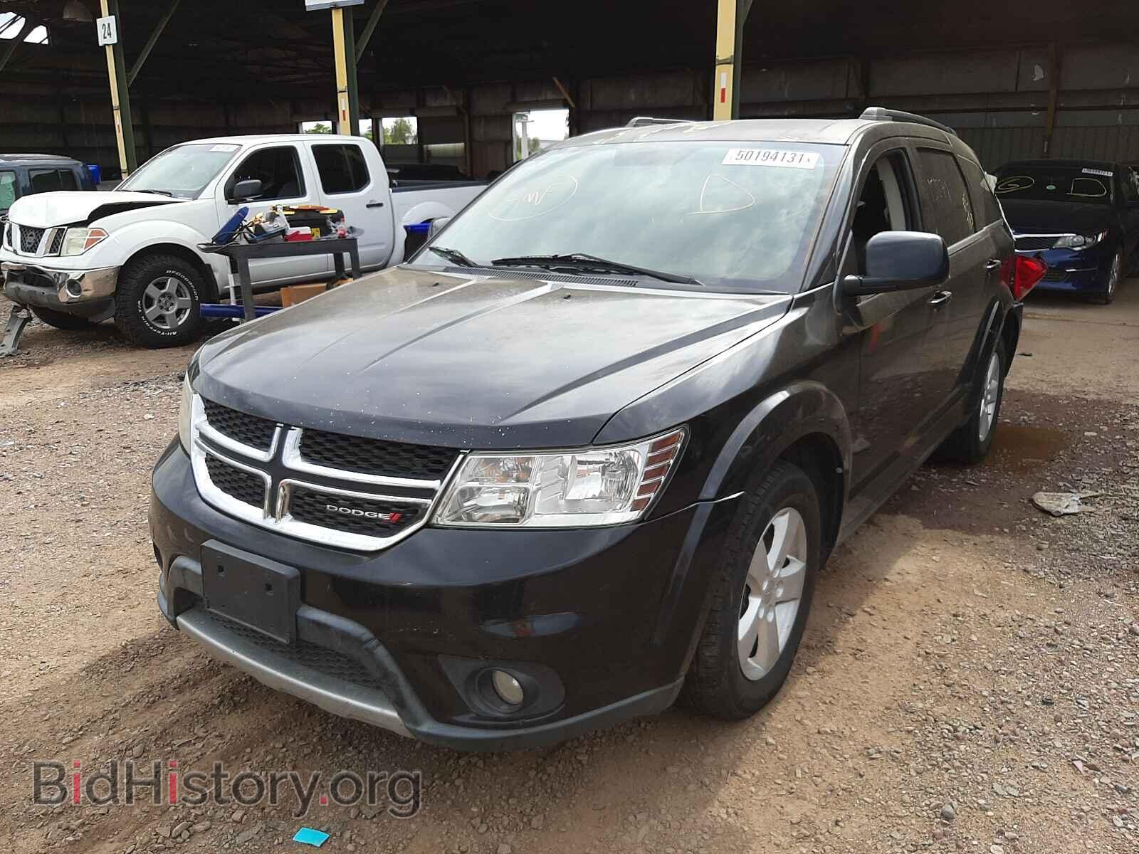 2012 DODGE JOURNEY - VIN: 3C4PDDBG0CT396717 - Фото 2