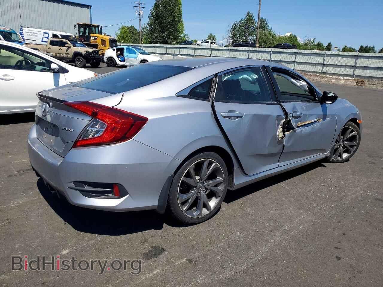 2019 HONDA CIVIC - VIN: 2HGFC2F84KH556077 - Фото 3