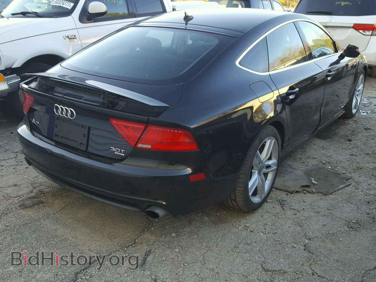 2012 AUDI A7 - VIN: WAUSGAFC3CN002437 - Фото 4