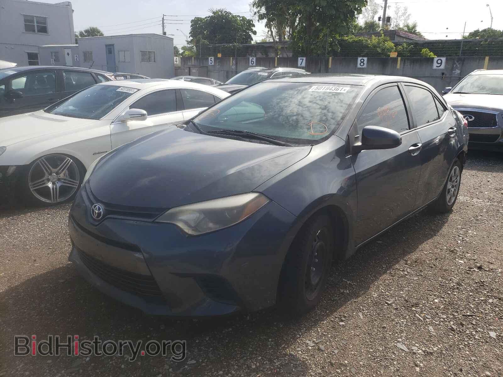 2016 TOYOTA COROLLA - VIN: 2T1BURHE4GC657921 - Фото 2
