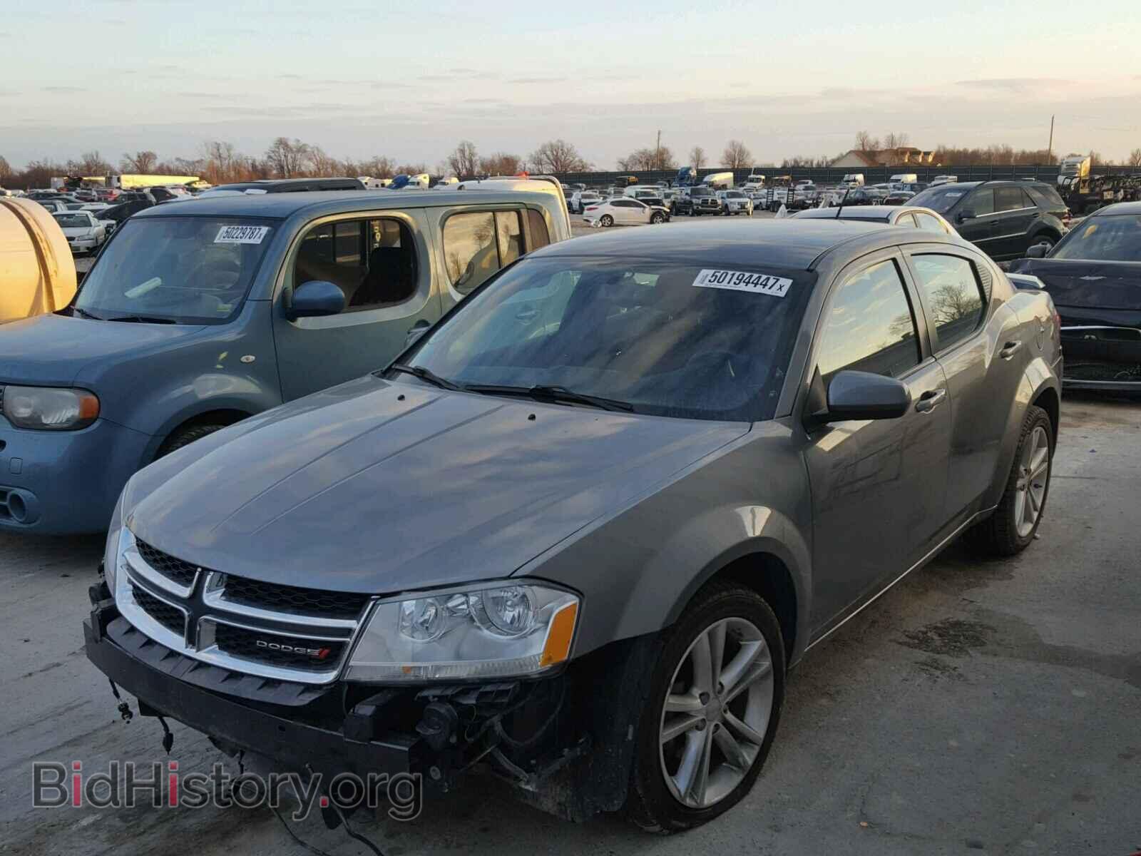 Photo 1C3CDZEG2CN287333 - DODGE AVENGER 2012