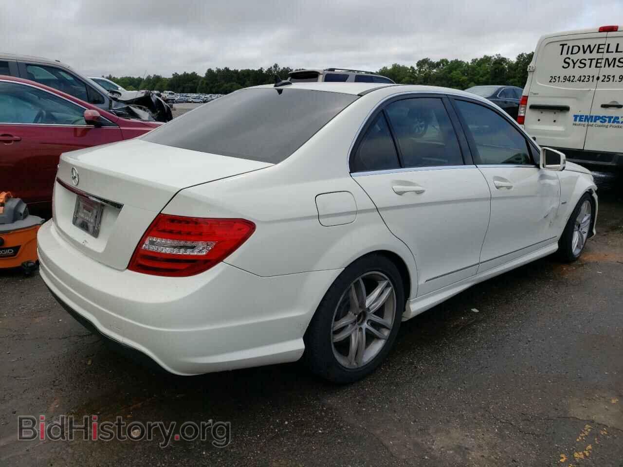 2012 MERCEDES-BENZ C-CLASS - VIN: WDDGF4HB7CA624330 - Фото 3