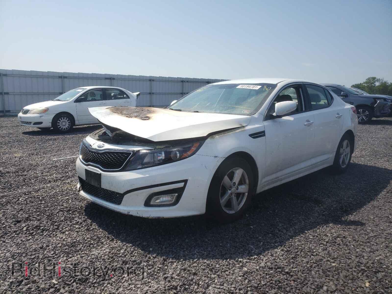 2015 KIA OPTIMA - VIN: 5XXGM4A77FG418312 - Фото 2