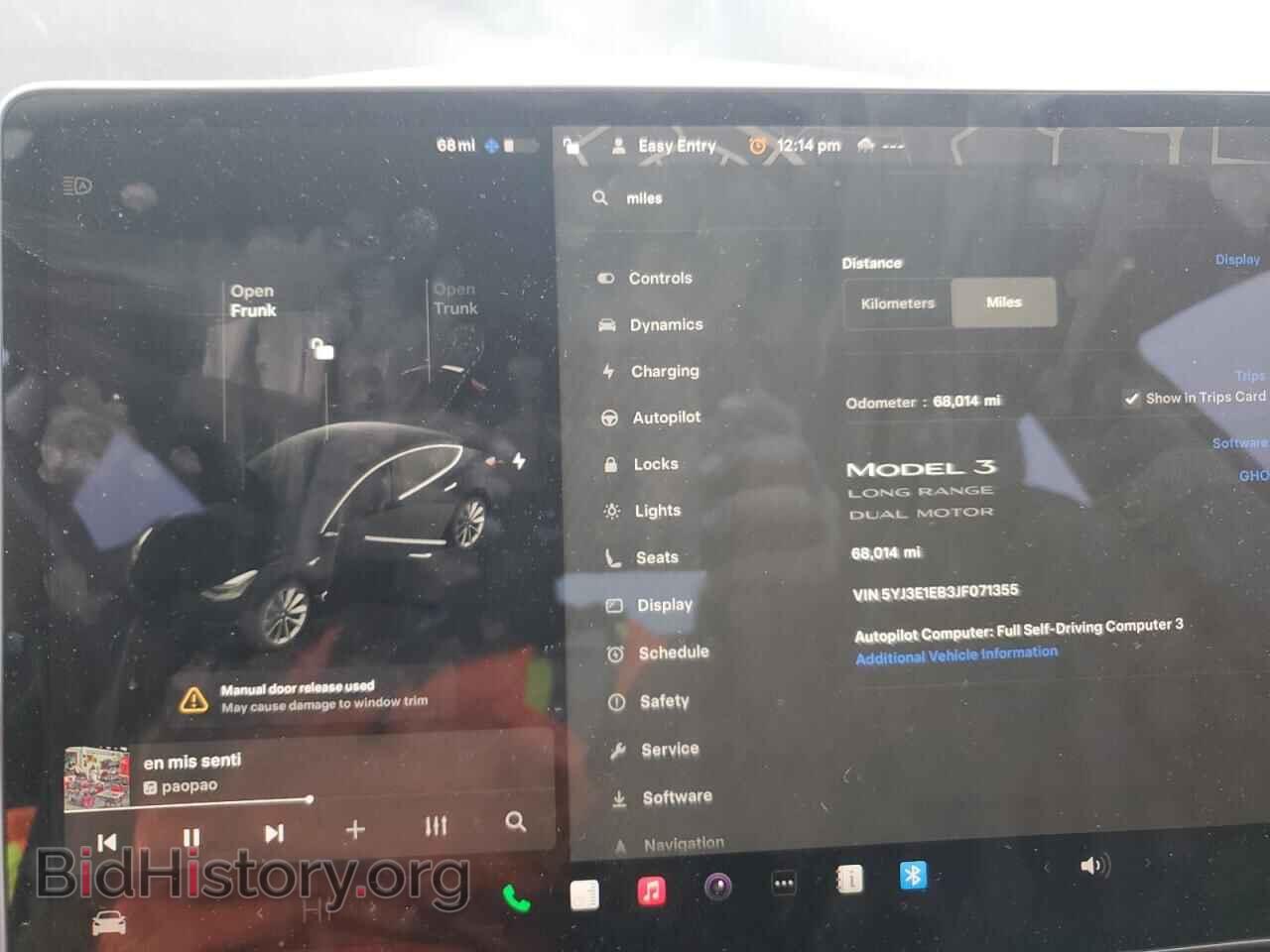 2018 TESLA MODEL 3 - VIN: 5YJ3E1EB3JF071355 - Photo 9