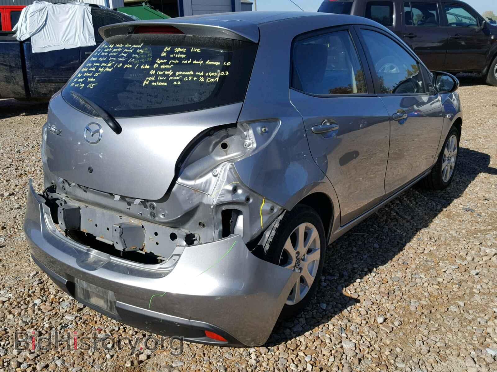 2014 MAZDA 2 - VIN: JM1DE1LY5E0175829 - Фото 4