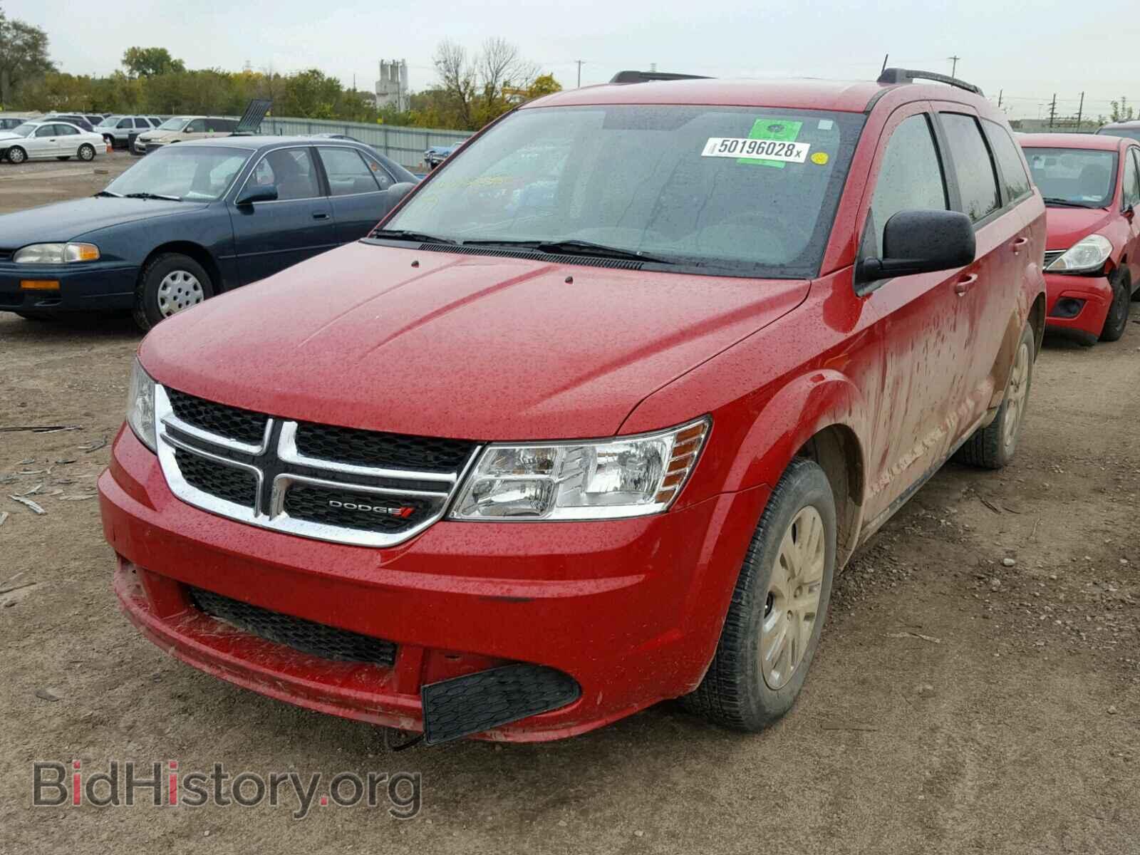 2017 DODGE JOURNEY SE - VIN: 3C4PDCAB5HT662093 - Фото 2
