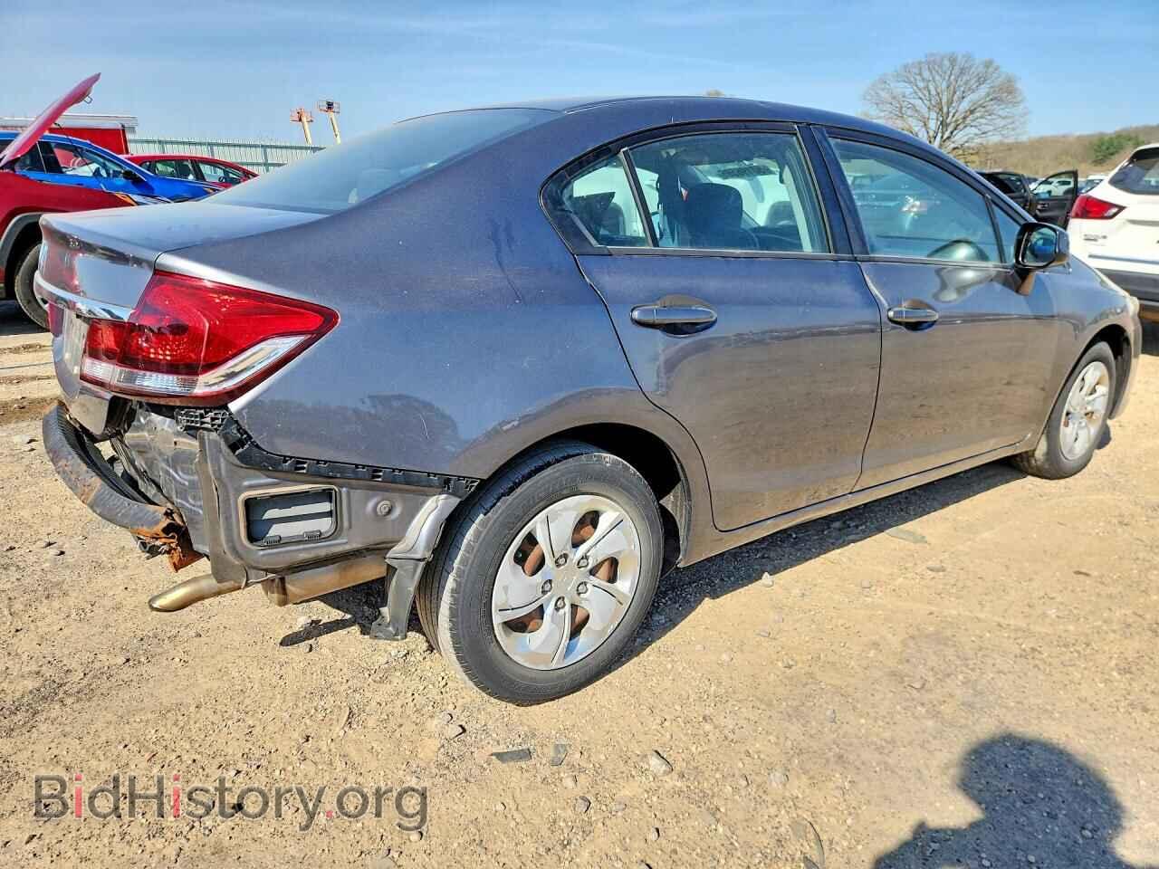 2013 HONDA CIVIC - VIN: 19XFB2F55DE046570 - Фото 3