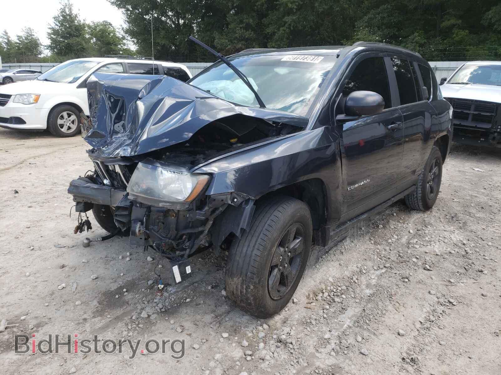 2014 JEEP COMPASS - VIN: 1C4NJCBAXED777618 - Фото 2