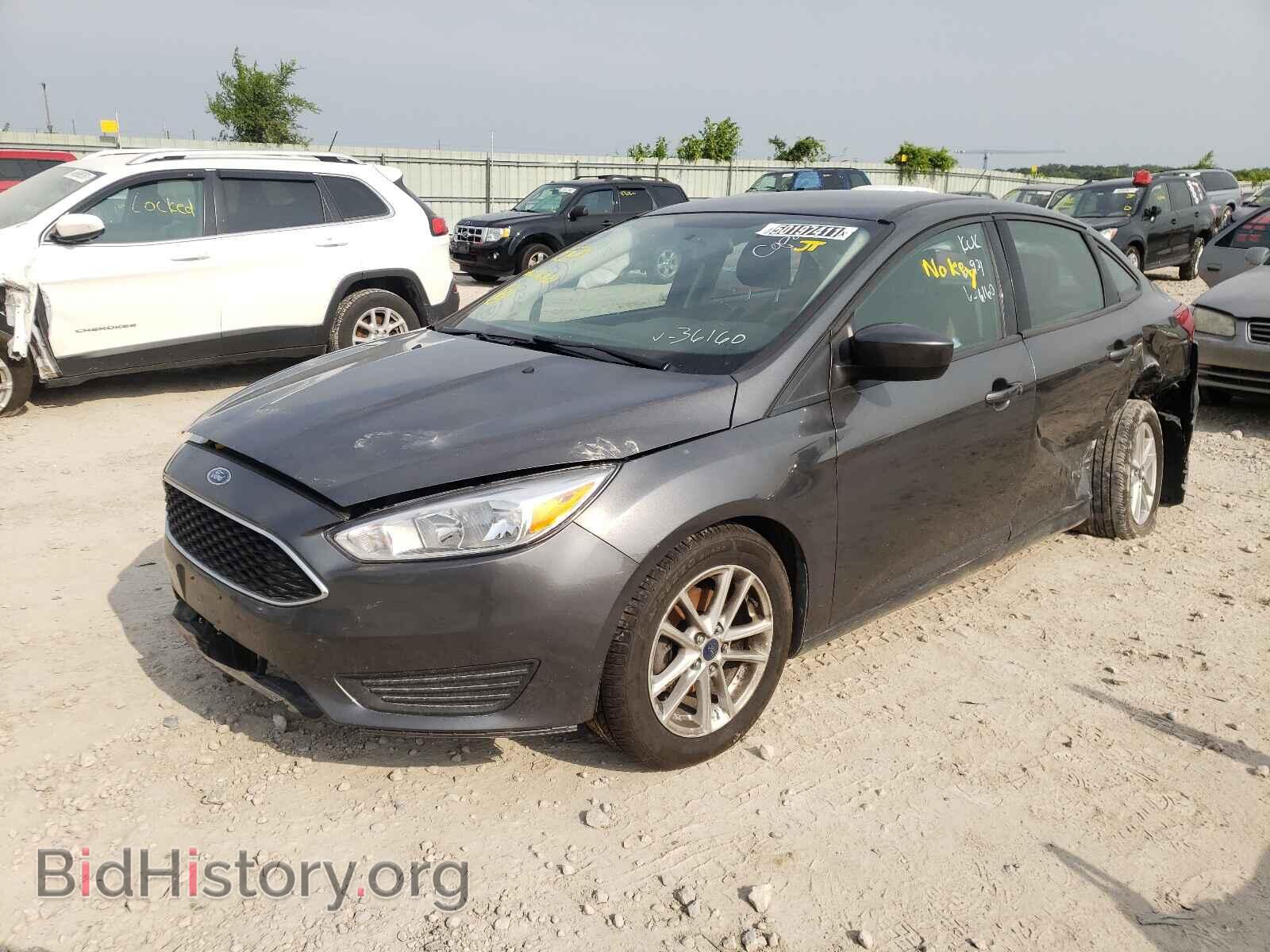 2018 FORD FOCUS - VIN: 1FADP3F29JL236160 - Фото 2