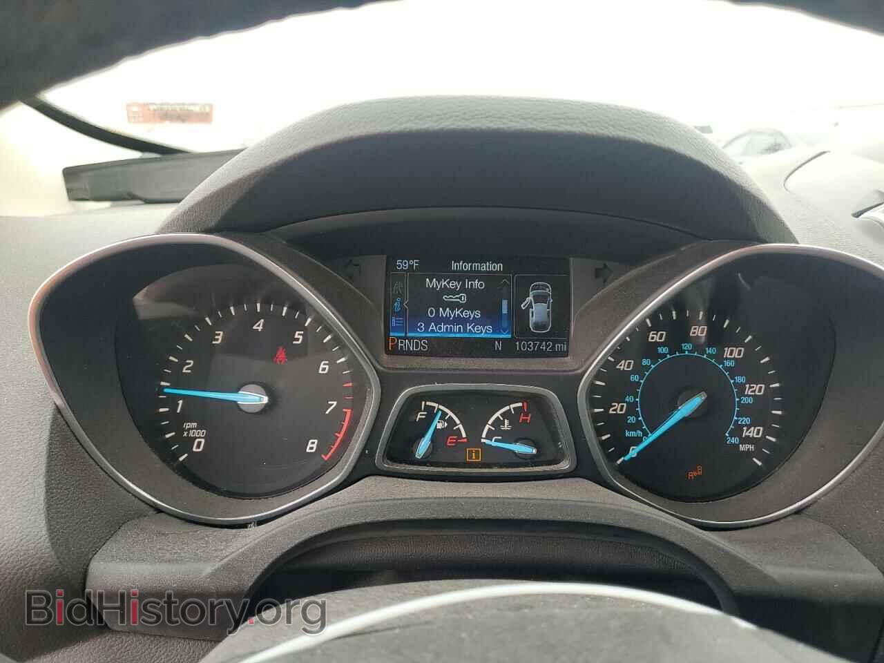 2014 FORD ESCAPE - VIN: 1FMCU0J92EUA69038 - Фото 9